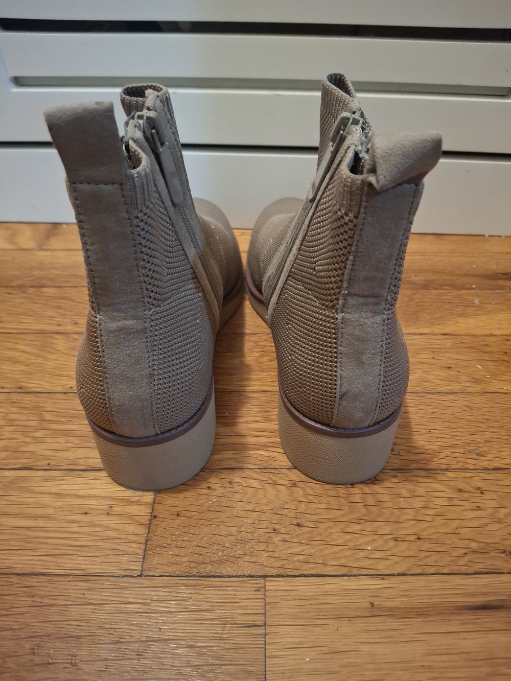 Style & Co. Knit Chukka Boots in Taupe - Picture 6 of 6